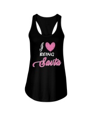 I LOVE BEING SAVTA Ladies Flowy Tank thumbnail