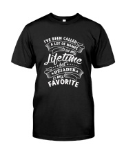 DZIADEK IS MY FAVORITE NAME Premium Fit Mens Tee front