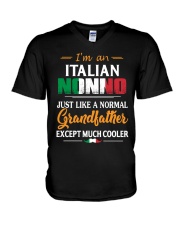 I'm An Italian Nonno - Much Cooler 2 V-Neck T-Shirt thumbnail