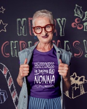 HAPPINESS IS BEING A NONNA Ladies T-Shirt lifestyle-holiday-crewneck-front-3
