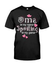 Oma is my name spoiling is my game Classic T-Shirt thumbnail