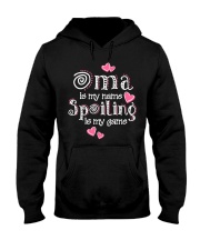 Oma is my name spoiling is my game Hooded Sweatshirt thumbnail