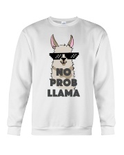 No Prob-Llama T-Shirt Crewneck Sweatshirt thumbnail