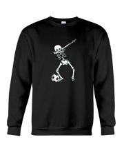 HALLOWEEN DABBING SKELETON SOCCER T-SHIRT Crewneck Sweatshirt thumbnail