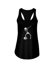 HALLOWEEN DABBING SKELETON SOCCER T-SHIRT Ladies Flowy Tank thumbnail