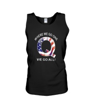 Q-anon Where We Go One We Go All Shirt Unisex Tank thumbnail