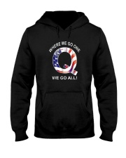 Q-anon Where We Go One We Go All Shirt Hooded Sweatshirt thumbnail