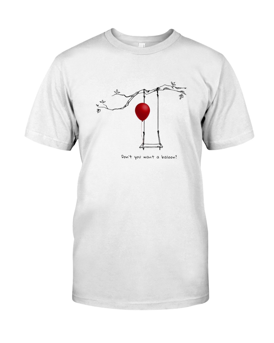 RED BALLOON HORROR HALLOWEEN T-SHIRT Classic T-Shirt
