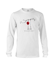 RED BALLOON HORROR HALLOWEEN T-SHIRT Long Sleeve Tee thumbnail