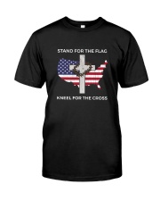 PATRIOTIC STAND FOR THE FLAG KNEEL SHIRT Classic T-Shirt front