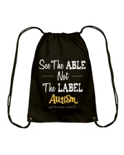 See The Able Not The Label Shirt Drawstring Bag thumbnail