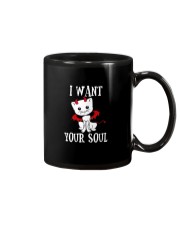 HALLOWEEN DEVIL CAT T-SHIRT Mug thumbnail