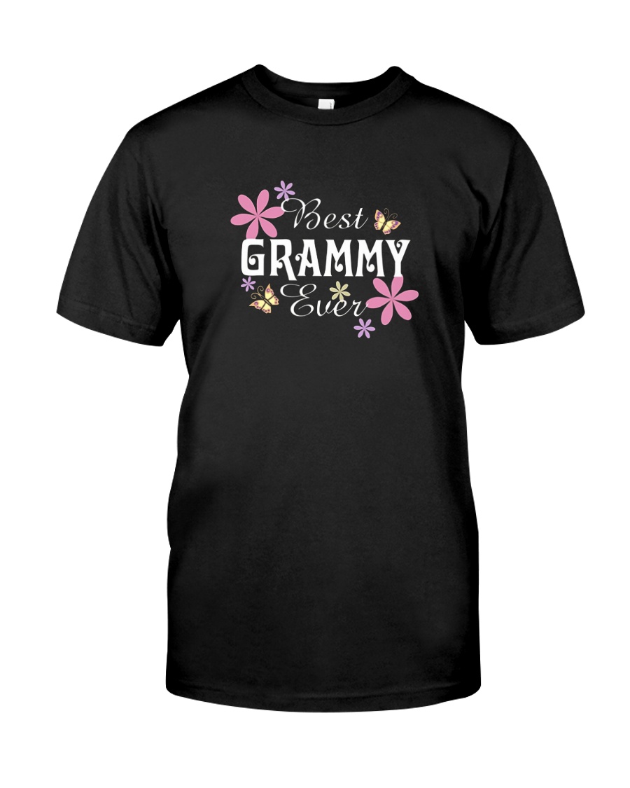 BEST GRAMMY EVER FLORAL T-SHIRT Classic T-Shirt