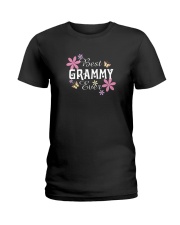 BEST GRAMMY EVER FLORAL T-SHIRT Ladies T-Shirt thumbnail