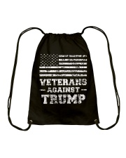 Veterans Against Trump TShirt Drawstring Bag thumbnail