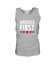 AMERICA FIRST T-SHIRT Unisex Tank thumbnail