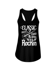 Classic Since 1980 And Still Rockin Ladies Flowy Tank tile