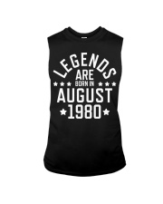 Legends are born August 1980 Sleeveless Tee tile