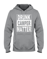 Drunk Camper Matter Hooded Sweatshirt front