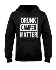 Drunk Camper Matter Hooded Sweatshirt thumbnail