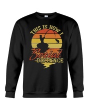 Hunting and Fishing Social Distance Crewneck Sweatshirt thumbnail