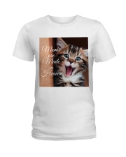 Moms are Made in Heaven Tees Mothers Day Special E Ladies T-Shirt thumbnail