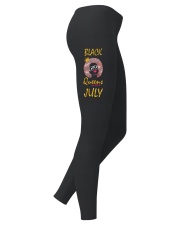 Black Queens Are Born In July Ladies Leggings right