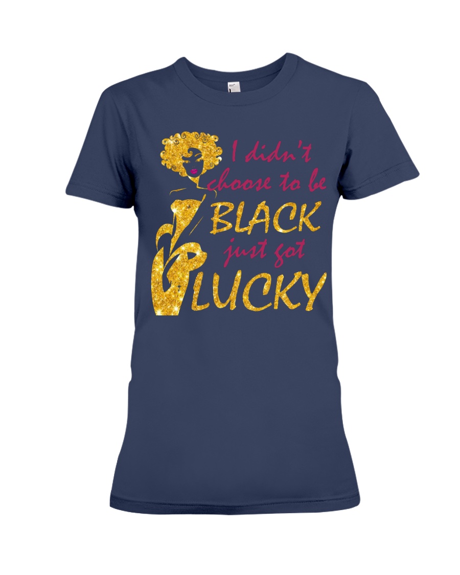 Proud To be Black Premium Fit Ladies Tee