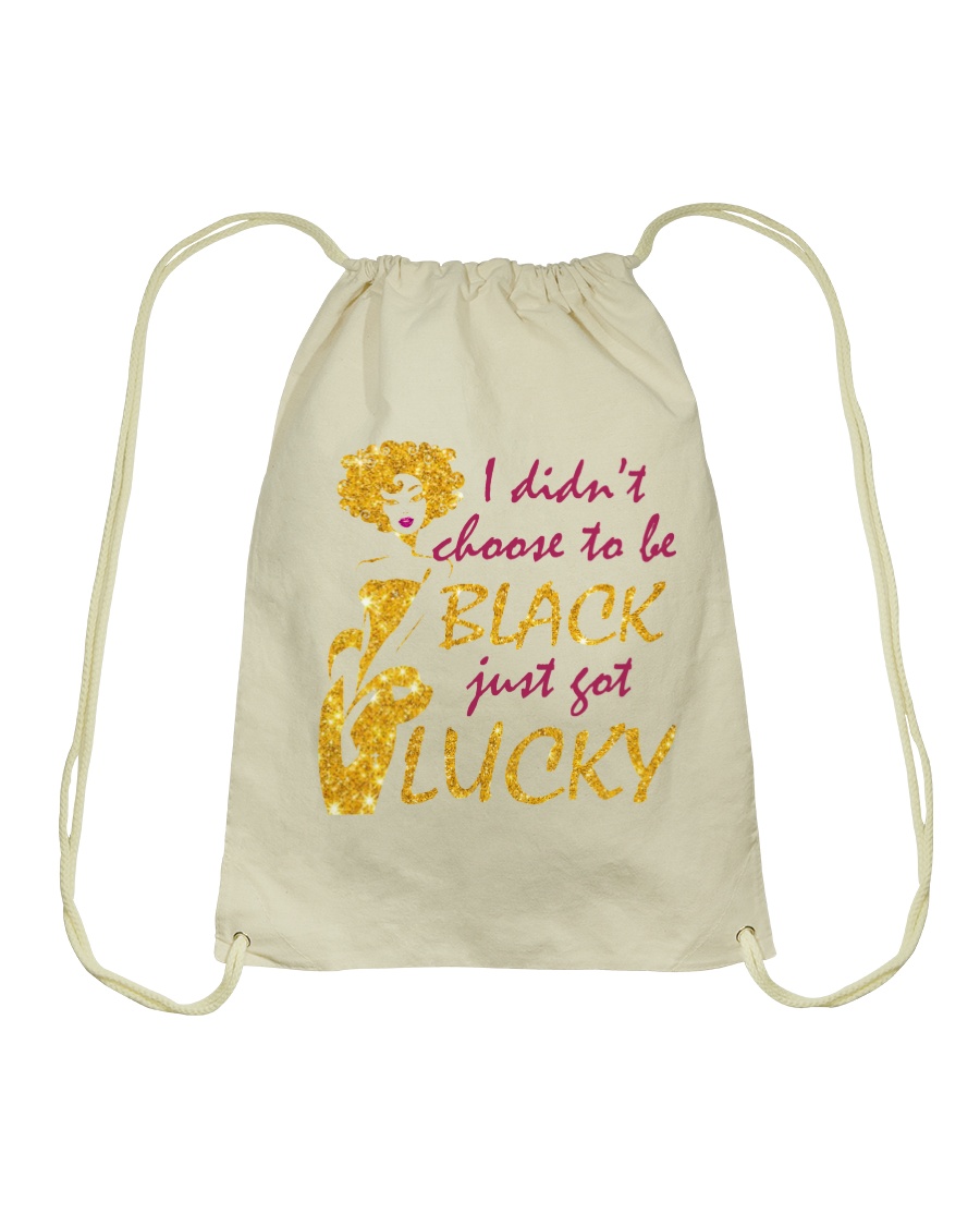 Proud To be Black Drawstring Bag