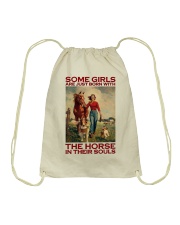 THE HORSE IN THEIR SOULS Drawstring Bag thumbnail
