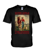 THE HORSE IN THEIR SOULS V-Neck T-Shirt thumbnail