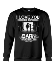 I LOVE U TO THE BARN AND BACK Crewneck Sweatshirt thumbnail