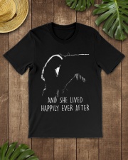 AND SHE LIVED HAPPILY EVER AFTER Classic T-Shirt lifestyle-mens-crewneck-front-18