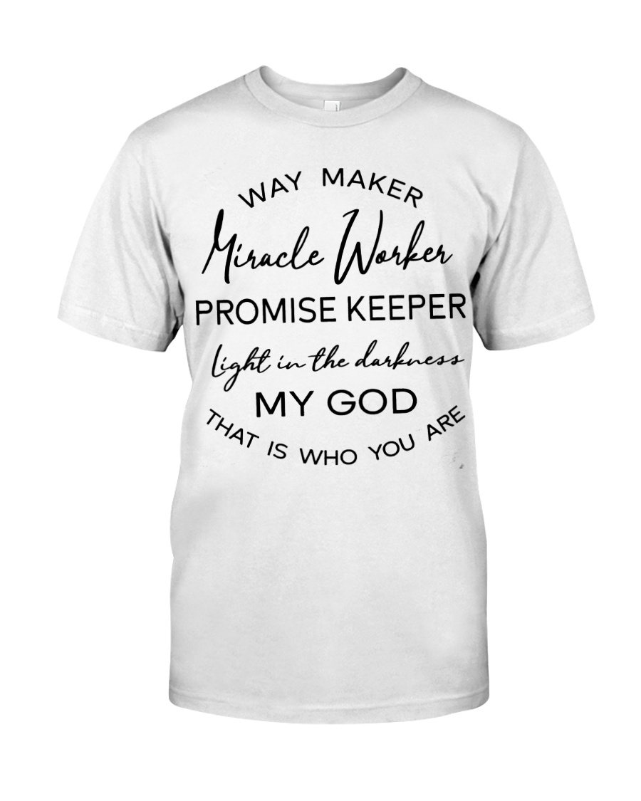 Way Maker Lyrics Classic T-Shirt
