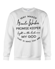 Way Maker Lyrics Crewneck Sweatshirt thumbnail