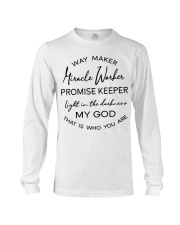 Way Maker Lyrics Long Sleeve Tee thumbnail
