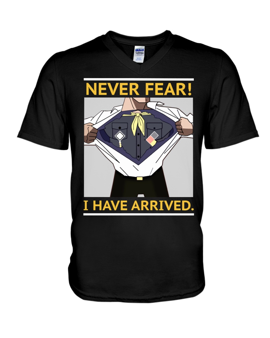 Never Fear V-Neck T-Shirt