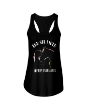 AND SHE LIVED HAPPILY EVER AFTER Ladies Flowy Tank thumbnail