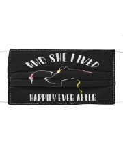 AND SHE LIVED HAPPILY EVER AFTER Cloth face mask thumbnail