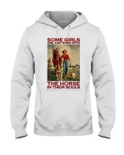 Horse horse Hooded Sweatshirt thumbnail