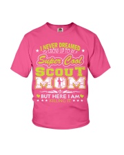 I'm a Super Cool Scout Mom Youth T-Shirt front