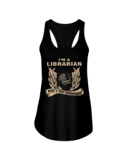 I'm A Librarian Ladies Flowy Tank thumbnail