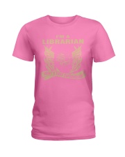 I'm A Librarian Ladies T-Shirt front