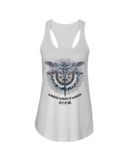 whisper words of wisdom Let It Be Ladies Flowy Tank tile