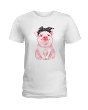 Love Pig Ladies T-Shirt thumbnail
