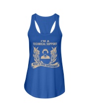 I'm a Technical Support Ladies Flowy Tank front