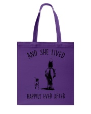 SHE LIVED HAPPILY EVER AFTER Tote Bag thumbnail