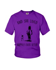 SHE LIVED HAPPILY EVER AFTER Youth T-Shirt thumbnail