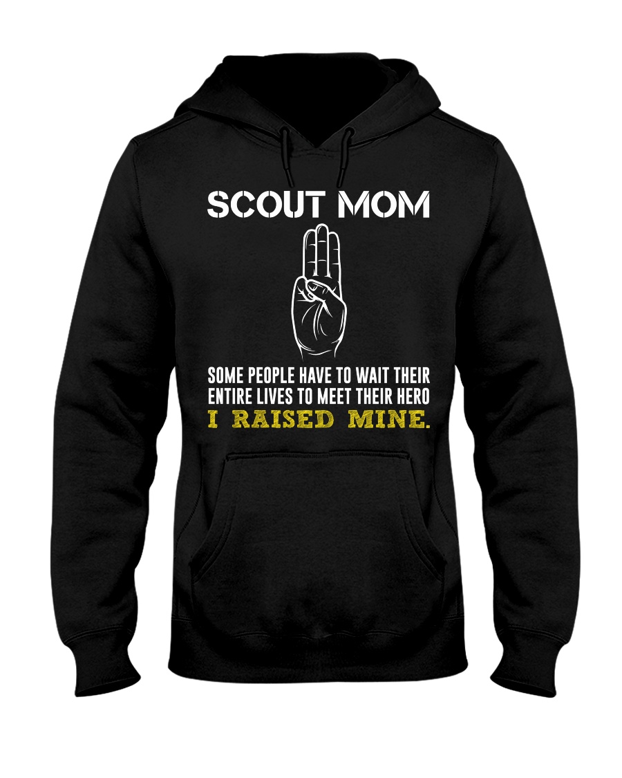 I Raised Mine Hooded Sweatshirt