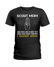 I Raised Mine Ladies T-Shirt thumbnail